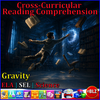 Cross-Curricular Reading Comprehension Series | Gravity cover