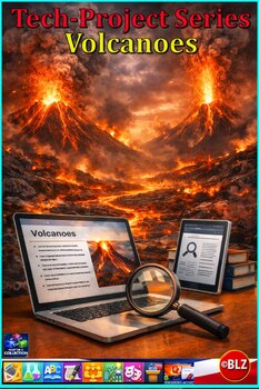 Digital Tech-Projects Series | English | SEL | Volcanoes
