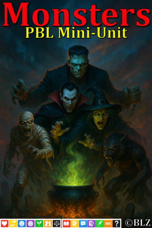 Monsters Group Tales — Caring (Halloween PBL Mini-Unit)
