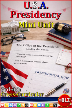 Presidents’ Day Mini Unit | Reading | Writing | Vocabulary | Language