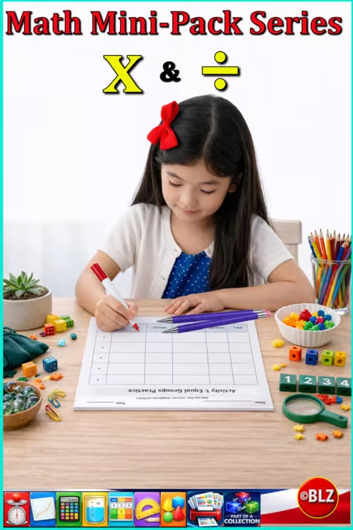 Math Mini-Pack Series | 3rd Grade | Multiplication and Division