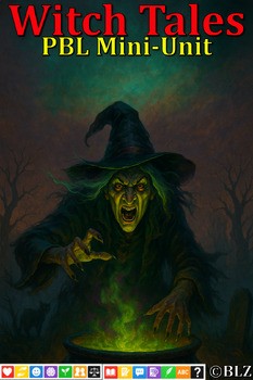 Witch Monster Tales — Respect (Halloween PBL Mini-Unit) Grades 4th-6th