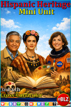 Hispanic Heritage Mini Unit | Reading | Writing | Vocabulary | Language