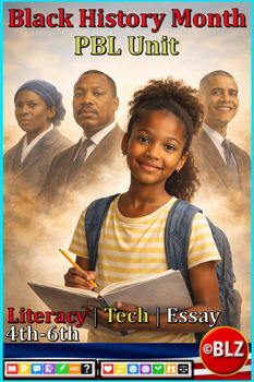 Black History Month | Project-Based Learning Experience | Tech-Integrated